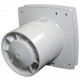 Ventilator de baie cu panou frontal fără funcți cu motor puternic, Ø 100 mm
