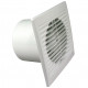 Ventilator de baie cu plasă anti-insecte fără funcți Ø 100 mm, motor mai puternic