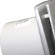 Ventilator de baie cu panou frontal aluminiu fără funcți Ø 100 mm, economic și silențios