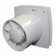 Ventilator de baie cu panou frontal și comutator de timp Ø 125 mm, motor puternic