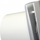 Ventilator de baie cu panou frontal aluminiu și comutator de timp Ø 150 mm, economic și silențios