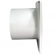 Ventilator de baie cu plasă anti-insecte și comutator de timp Ø 100 mm, motor puternic