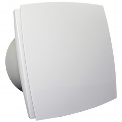 Ventilator de baie cu panou frontal, comutator de timp și senzor de umiditate Ø 150 mm, motor puternic