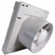 Ventilator de baie cu jaluzele automate, comutator de timp și senzor de umiditate Ø 125 mm, economic și silențios