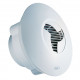 Ventilator de baie design cu clapetă automată de închidere tip iris iCON 30 la 12V, Ø 100 - 150 mm