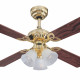 Ventilator de tavan cu lumină și control lanț Westinghouse Princess Trio 78199, Ø 105 cm