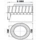 Tubulatură circulară flexibilă cu izolație până la +140 °C Ø 100 mm, lungime 5000 mm
