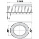 Tubulatură circulară flexibilă cu izolație până la +140 °C Ø 250 mm, lungime 5000 mm