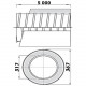 Tubulatură circulară flexibilă cu izolație până la +140 °C Ø 315 mm, lungime 5000 mm