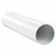 PVC conductă de ventilație circulară Ø 150 mm, lungime 1500 mm