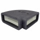 Izolație rectangulară PVC cot 90° orizontală, 204x60 mm
