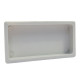 Capac plastic pentru conducte rectangulare 110x55 mm