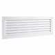 Grila de ventilație PVC pentru ușă 368x130 mm, albă