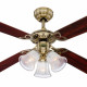 Ventilator de tavan cu lumină și control lanț Westinghouse Princess Trio 78265, Ø 105 cm