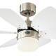 Ventilator de tavan cu lumină și control lanț Westinghouse Flora Royale 78788, Ø 76 cm