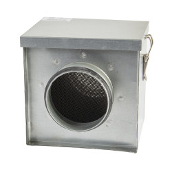 Cutie filtrantă la conducte de ventilație Ø 100 mm pentru captare grăsime