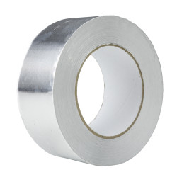 Bandă adezivă din aluminiu până la 100 °C, 50 m