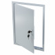 Ușa de vizitare metalică cu încuietoare 600x800 mm, gri