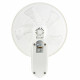 Ventilator de perete alb Dalap FW40 cu telecomanda