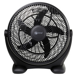 Ventilator de podea DALAP MONO negru Ø 41 cm