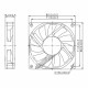 Ventilator răcire Dalap SAF 12V DC, 80x80x15 mm, 2000 r/min, cu rulmenți cu bile