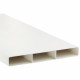 Conductă rectangulară rigidă plastic 234x29 mm, lungime 2000 mm