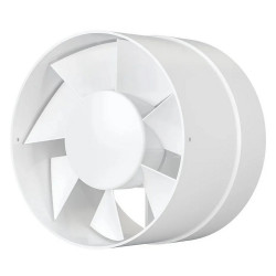 Ventilator mic Dalap DAN 125 pentru conducte cu rulmenți cu bile, conic, Ø 125 mm