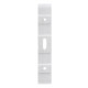 Colier plastic pentru conducte rectangulare 110x55 mm
