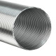 Conductă circulară flexibilă din aluminiu până la +250 °C Ø 100 mm, lungime 3000 mm