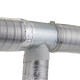 Conductă circulară flexibilă până la +250 °C Ø 315 mm, lungime 1000 mm