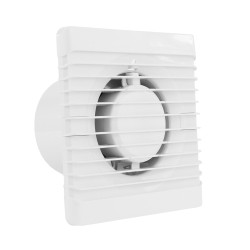 Ventilator silențios airRoxy PLANET ENERGY 80S pentru baie fără funcții suplimentare, Ø 80 mm