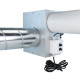 Ventilator de tubulatură silențios cu termostat, regulator de turație și izolație fonică radial Ø 100 mm
