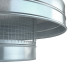 Capac terminal antiploaie pentru capătul conductei de ventilație Ø 200 mm
