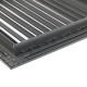 Grilă de ventilație metalică Dalap GMAS cu reglaj 200x200 mm, gri