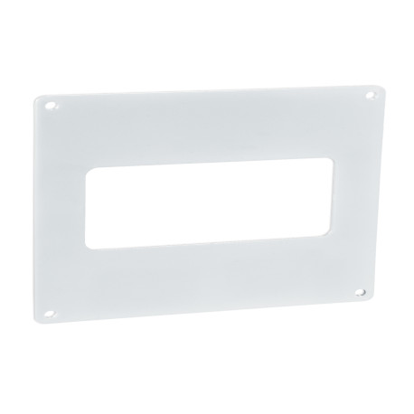 Placa de montaj PVC pentru conducte rectangulare 204x60 mm