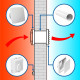 Set economic Dalap THERMO pentru distribuirea aerului cald prin perete, Ø 100 mm