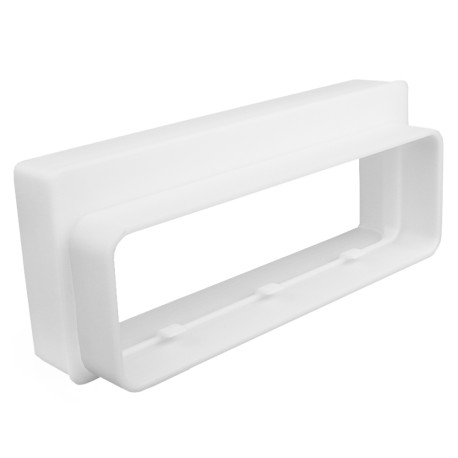 Reducție PVC pentru conductă rectangulară 204x60 mm / 220x90 mm