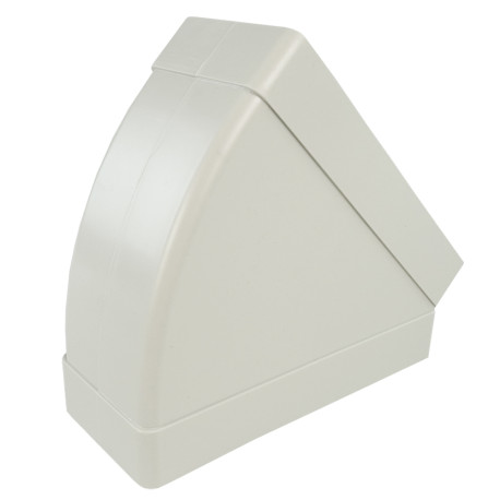Cot 45° orizontal rectangular plastic 220x90 mm