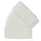 Cot 45° vertical rectangular plastic 204x60 mm
