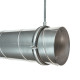Conductă fixă Dalap SPIROVENTI din oțel inoxidabil până la 350 °C, Ø 150 mm, lungime 1000 mm