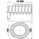 Tubulatură circulară flexibilă cu izolație până la +140 °C Ø 100 mm, lungime 10000 mm