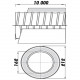 Tubulatură circulară flexibilă cu izolație până la +140 °C Ø 160 mm, lungime 10000 mm