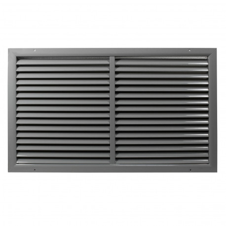 Grilă de ventilație din aluminiu extrudat de înaltă calitate cu armare 700x200 mm, gri