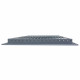 Grilă de ventilație din aluminiu extrudat de înaltă calitate cu armare 700x200 mm, gri