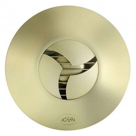 Grilă frontală colorată pentru ventilator iCON 30 în culoare aur mat