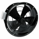 Ventilator de tubulatură metalic cu flanșă la 400V Ø 310 mm